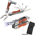 The Rustic Multi-Tool w/ 10 Function & Wooden Handle